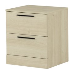 Step One Essential Nightstand, Bleached Oak