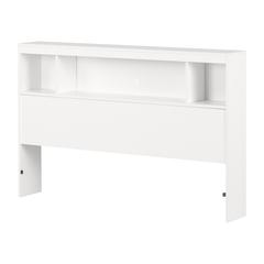 Fusion Bookcase Headboard, Pure White