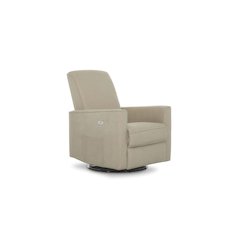 Evolur Harlow Deluxe Glider |Power Recliner| Rocker, 612-FAWN