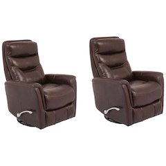 Robust Recliner Nursery Glider Set – Elegant Boucle Chairs for Comfort