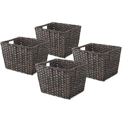 Split Rattique Tote- Set of 4