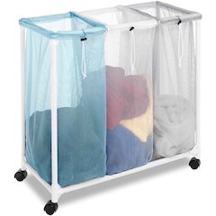 Triple Laundry Sorter