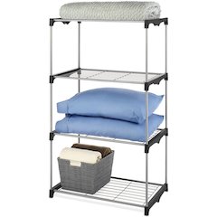 4 Tier Closet Shelves