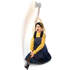 Animated Axe Girl