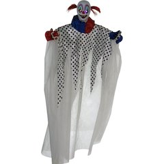 47" Hanging Clown, Spins, Lights