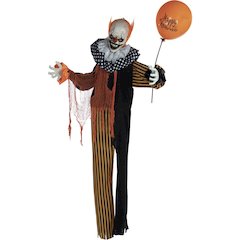 65" Standing Clown, Animation, Lights, Sound