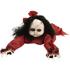 43" Long Girl Groundbreaker, Crawling, Lights, Sound