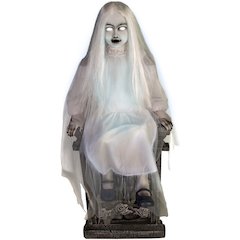 48" Sitting Tmbstne Girl