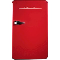 3.2 Cu Ft Refrigerator Manual Defrost Retro