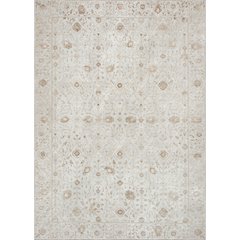 ARIELLA Cream/Brown 8 x 10 Rectangular Indoor Rug
