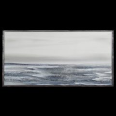 Mare 30" H x 60" W Canvas Art, Blue
