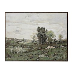 Nature 40" H x 50" W Canvas Art, Green