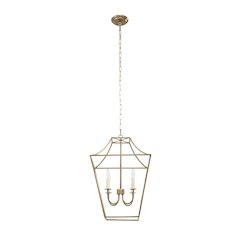 Versailles 24" Height Ceiling Fixture, Dark Antique Brushed Brass