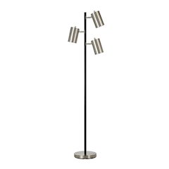 Meandros 63.5" Height Floor Lamp, Grey