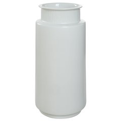 Zena Indoor Ceramic Vase, Off-White