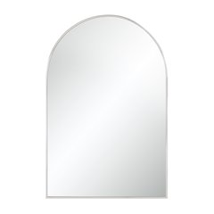 Plaka 36" H x 24" W Wall Mirror, Grey