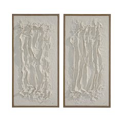 Volterra 20" Wide Wall Art, White