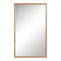 Canas 40" H x 24" W Wall Mirror, Brown