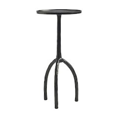 Konsta Indoor Aluminum Table, Matte Black