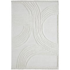 Terrain 5'3 x 7'3 Handwoven Indoor Rug, Off-white