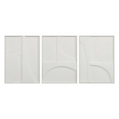 Marsh 18" Wide Wall Decor, Matte White