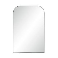 Opalina 60" H x 40" W Wall Mirror, Matte Black