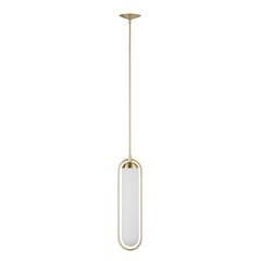 Thurles 83.5" Height Ceiling Fixture, Milk White