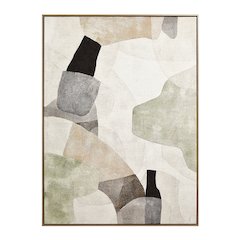 Nala 48" H x 36" W Canvas Art, Beige