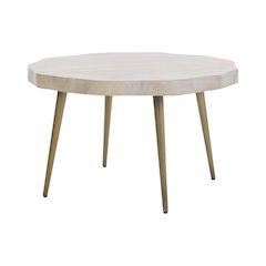 Core Indoor Acacia Wood Table, White