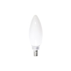 Leina Light Bulb, White Frosted Glass