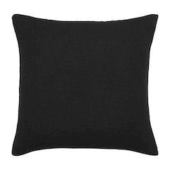 Rosso 22 X 22 Indoor Pillow, Black