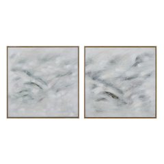 Becks 30" H x 30" W Canvas Art, (2 Piece Set)
