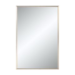 Pia 36" H x 24" W Wall Mirror, Yellow