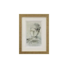 Bellie 9" Wide Wall Decor, Antique Brass