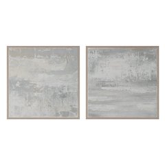 Heleni 30" Wide Canvas Art With Wood Frame, Cream