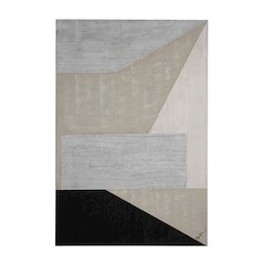 Torii 48" Wide Canvas Art, Grey