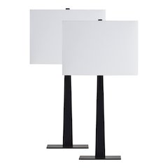 Candace 2 Light 19.5" Table Lamp- Set of 2