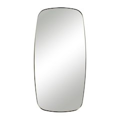 Jacossa 40" H x 20" W Wall Mirror, Yellow
