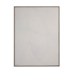 Cairns 48" Wide Canvas Art, White