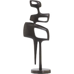 PACINO ANTIQUE NICKEL STATUE