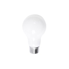 Lemmie Light Bulb, White Frosted Glass