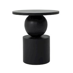 Paola 20.0" Height Side TableBlack