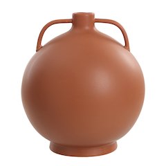 Delphi Vase In Orange Color