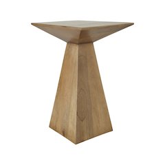 Garnett Side Table In Beige Color