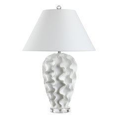 Floris 26.5" Height Table Lamps, White