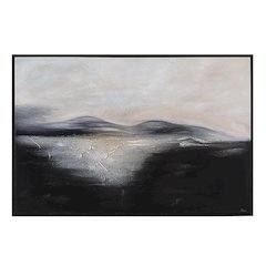 Suez 40" H x 60" W Canvas Art, Blue