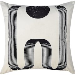 Yeva 20X20 Indoor Pillow, Black