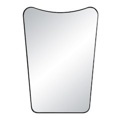 Kateri Wall Mirror In Black Color