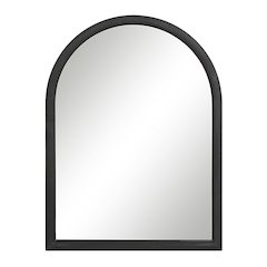 Olfito 24" H x 18" W Wall Mirror, Black