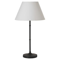 Kalista 28.5" Height Table Lamp, Black